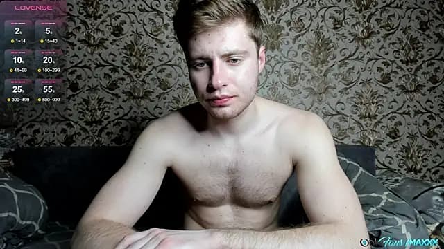 Maxhornyblondieman live cam