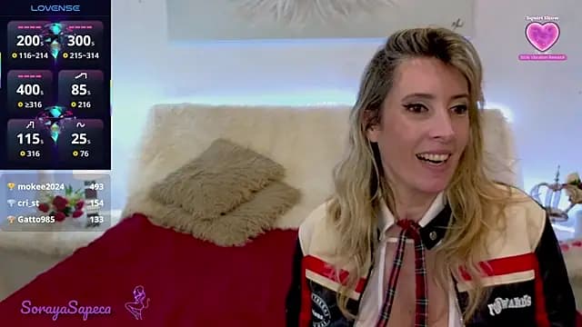 SorayaSapeca live cam