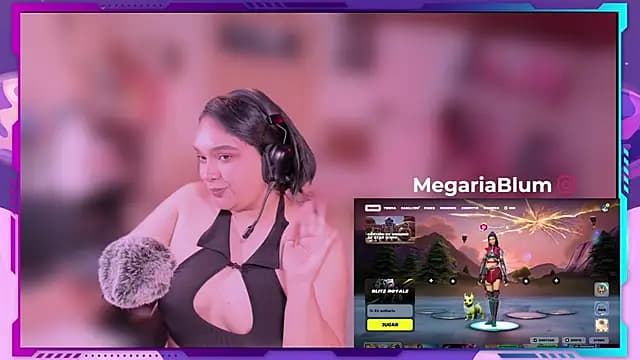 MegariaB live cam